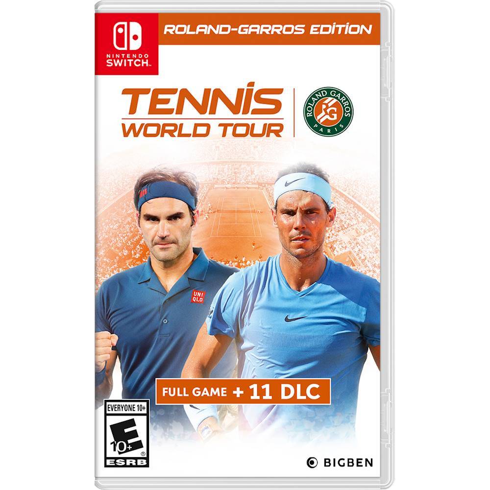 omzeilen sector US dollar Best Buy: Tennis World Tour: Roland-Garros Edition Nintendo Switch 481487