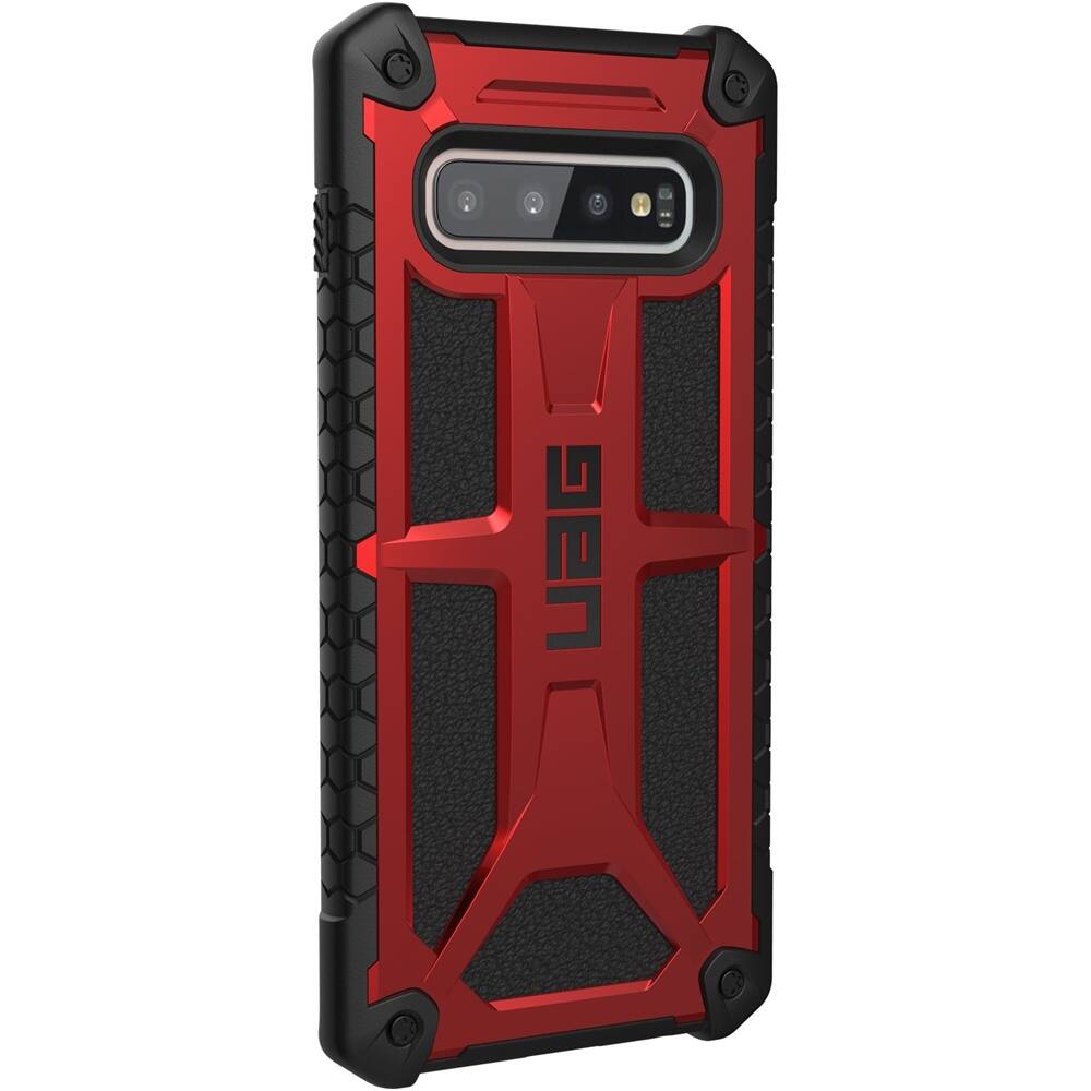 Alt View 12. UAG - Case for Samsung Galaxy S10+ - Crimson.