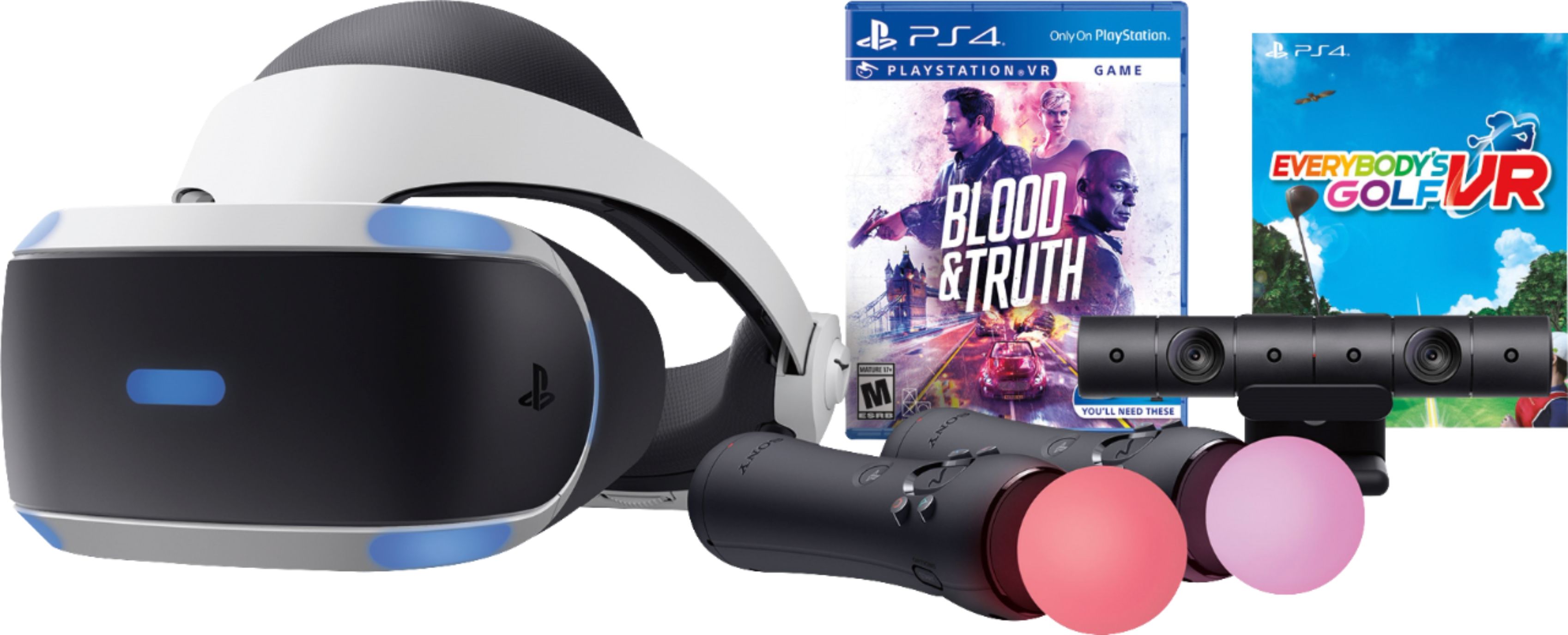 Best Buy: Sony PlayStation VR Blood & Truth and Everybody's Golf