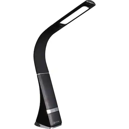Angle. OttLite - OttLite Wellness Series® Recharge LED Desk Lamp - White.
