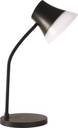 OttLite - Shine LED Desk Lamp with Wireless Charging - Brown - Angle_Zoom