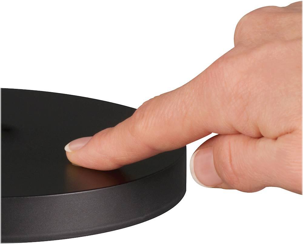 Alt View 16. OttLite - Shine LED Desk Lamp with Wireless Charging - Brown.