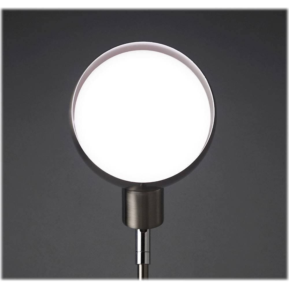 Alt View 15. OttLite - Refine LED Desk Lamp with USB Port - Brushed Nickel.