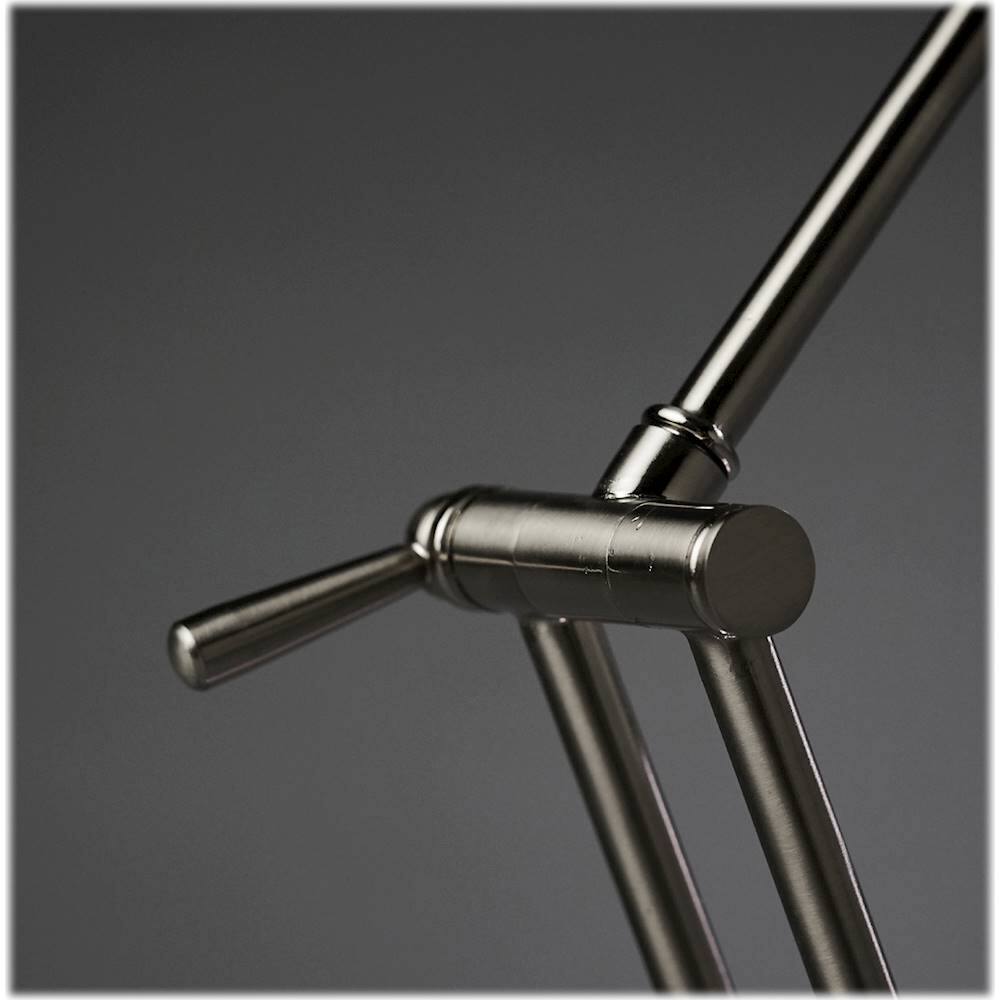Alt View 16. OttLite - Refine LED Desk Lamp with USB Port - Brushed Nickel.