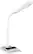 Alt View 11. OttLite - Power Up LED Desk Lamp with Wireless Charging - White.