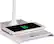 Alt View 14. OttLite - Power Up LED Desk Lamp with Wireless Charging - White.