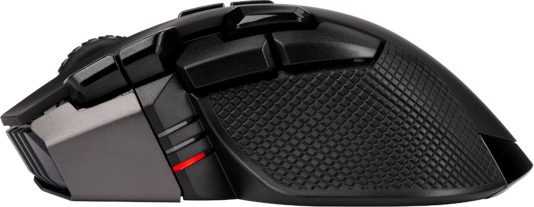 Alt View 14. CORSAIR - IRONCLAW RGB Wireless Optical Gaming Mouse - Black.