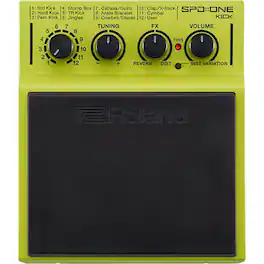 Roland - SPD::ONE Kick Percussion Pad - Yellow