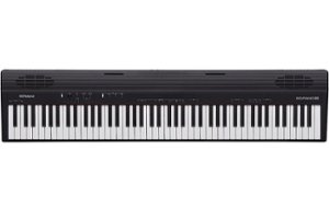Roland - Full-Size Keyboard with 88 Velocity-Sensitive Keys - Black - Front_Zoom
