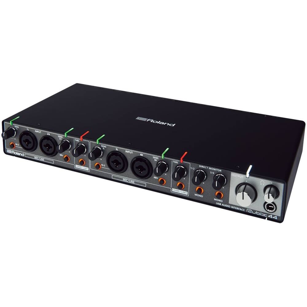 Roland - USB Audio Interface - Black