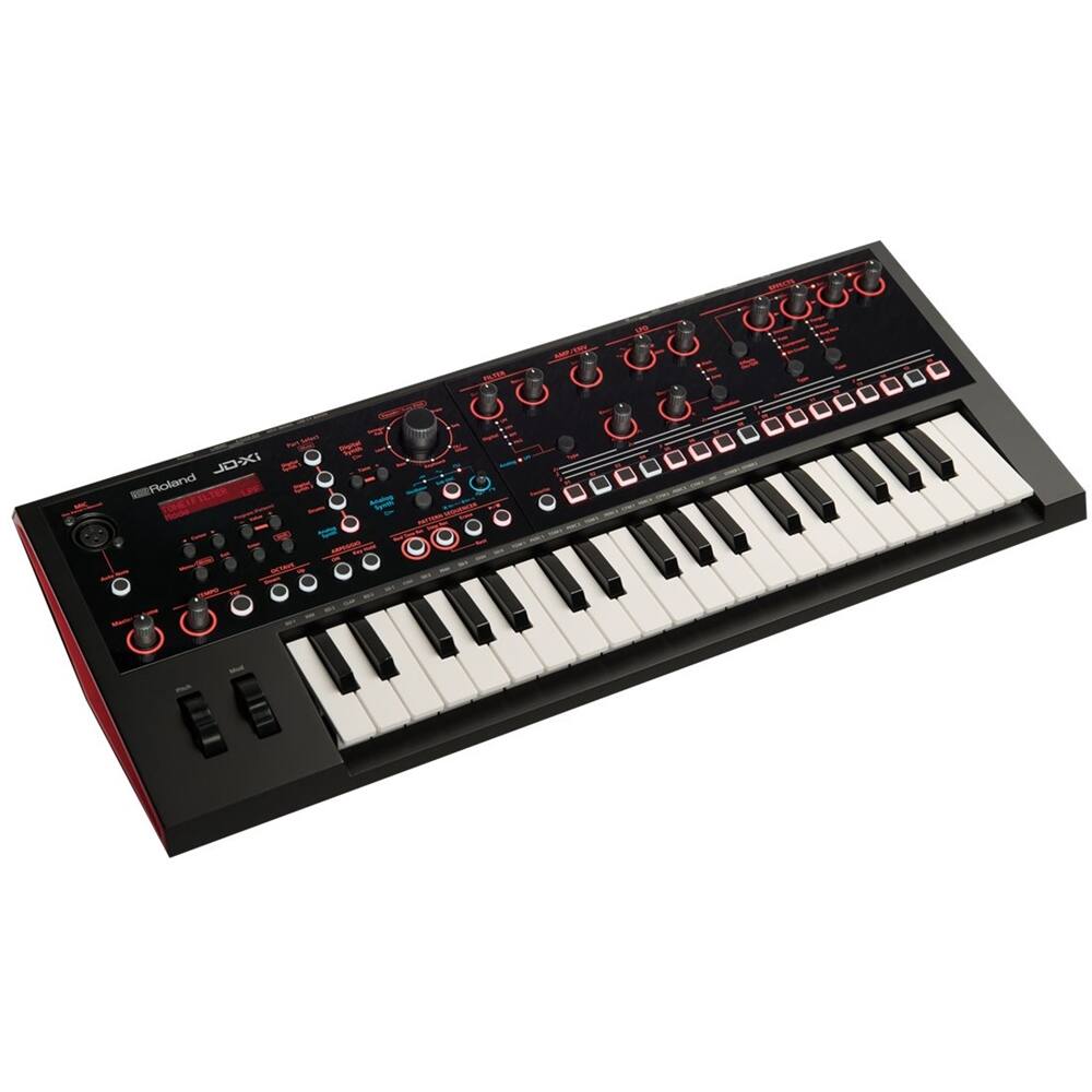 Alt View 12. Roland - Portable Keyboard with 37 Velocity-Sensitive Keys - Black.