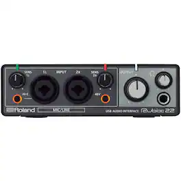 Roland - USB Audio Interface - Black
