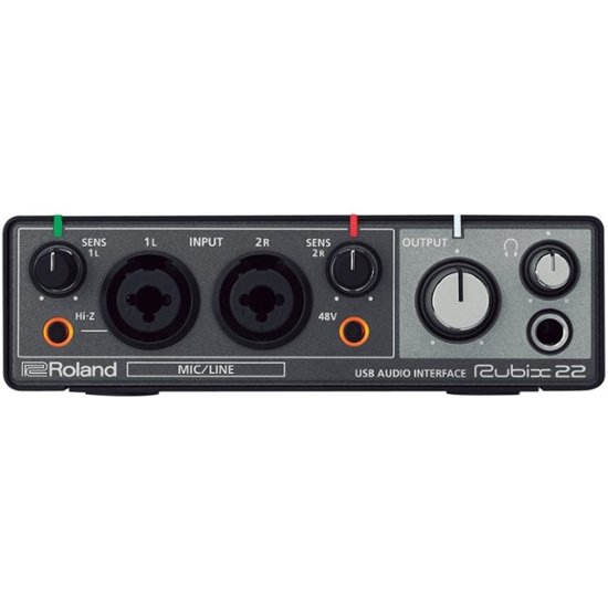 Roland USB Audio Interface Black COMRUBIX22 - Best Buy
