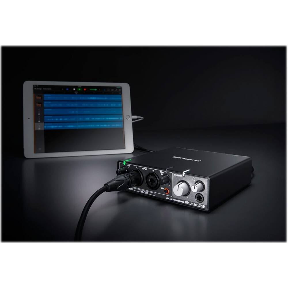 Alt View 13. Roland - USB Audio Interface - Black.