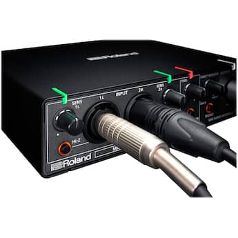 Roland USB Audio Interface Black - Best Buy Roland USB Audio Interface Black - Best Buy