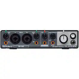 Roland - USB Audio Interface - Black