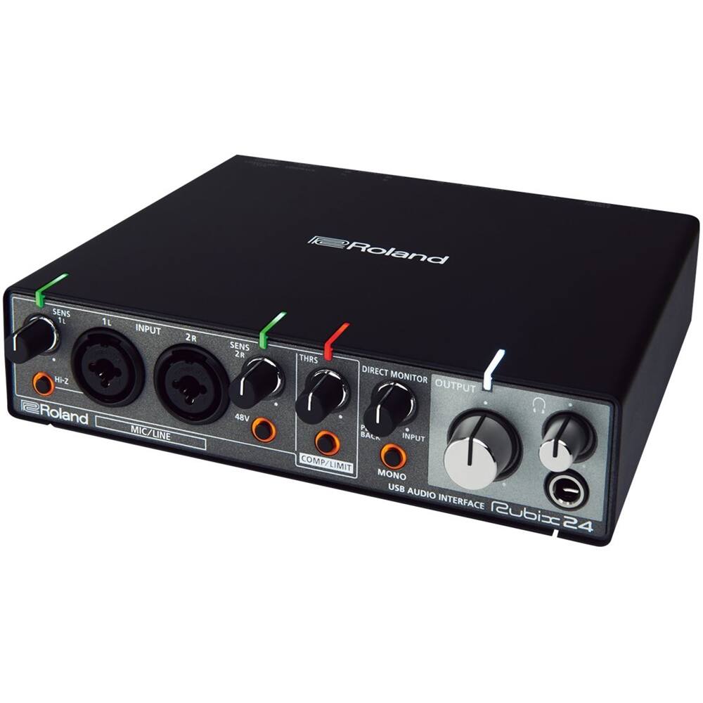Alt View 11. Roland - USB Audio Interface - Black.
