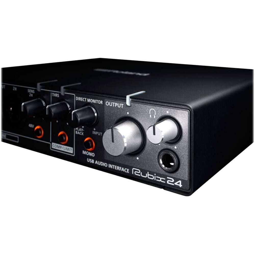 Alt View 13. Roland - USB Audio Interface - Black.