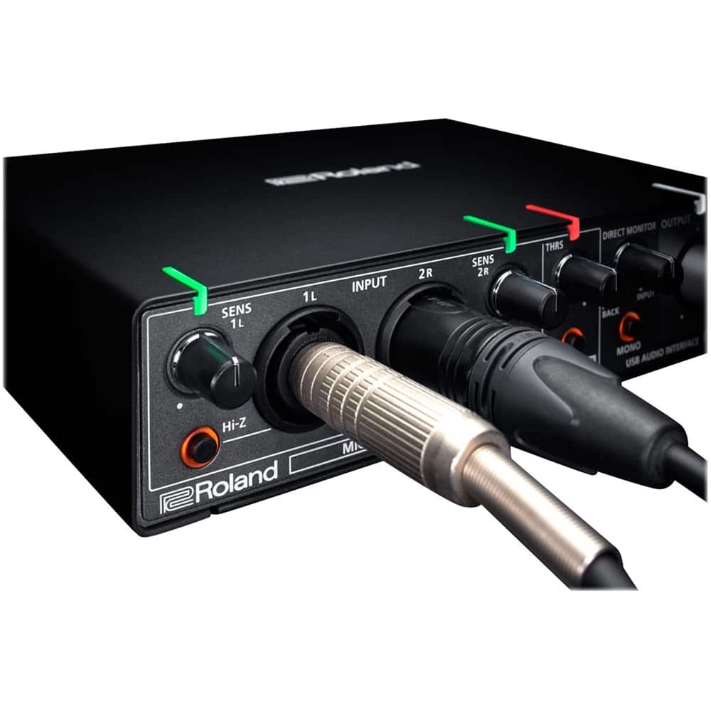 Alt View 15. Roland - USB Audio Interface - Black.