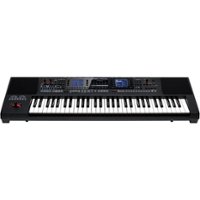 Roland - Portable Keyboard with 61 Keys - Black - Front_Zoom