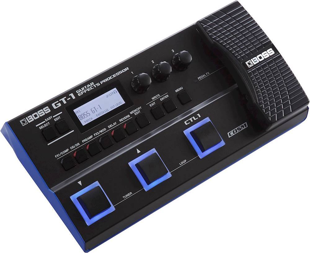 Angle. BOSS - Guitar Effects Processor - Black.