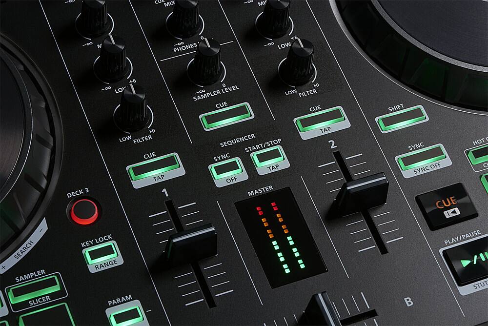 Alt View 11. Roland - Roland DJ-202 Serato Lite DJ Controller - Black.