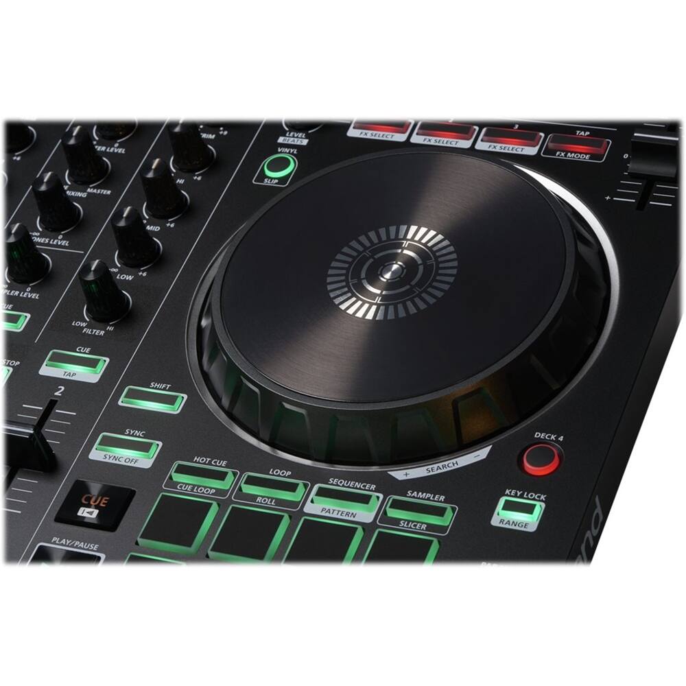 Alt View 16. Roland - Roland DJ-202 Serato Lite DJ Controller - Black.
