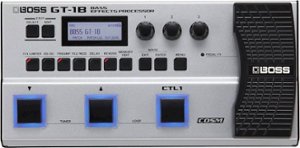 BOSS Audio - GT-1B Bass Effects Processor - Silver - Front_Zoom