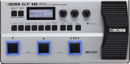 BOSS Audio GT-1B Bass Effects Processor Silver EFFGT1B - Best Buy