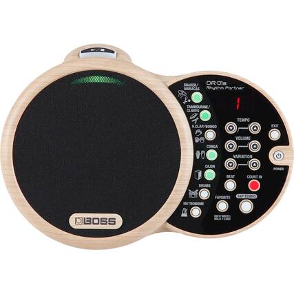 Front. BOSS Audio - Rhythm Partner Drum Machine.