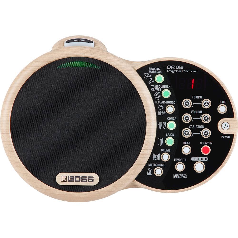 Front. BOSS Audio - Rhythm Partner Drum Machine.