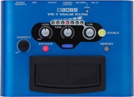 BOSS Audio - VE-1 Vocal Echo Stompbox - Front_Zoom