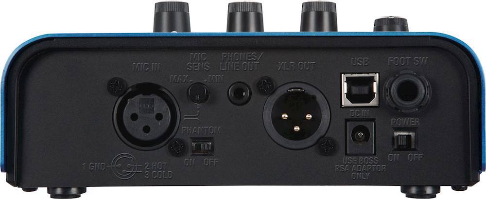 Alt View 11. BOSS Audio - VE-1 Vocal Echo Stompbox - Blue.