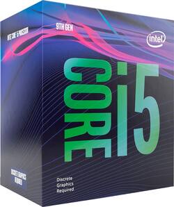 Intel Core i5 9400F 9th Generation 6 Core 6 Thread 2.9 GHz (4.1 Intel Core i5 9400F 9th Generation 6 Core 6 Thread 2.9 GHz (4.1