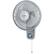 Front. Lasko - 12" Wall Fan - Light Gray.