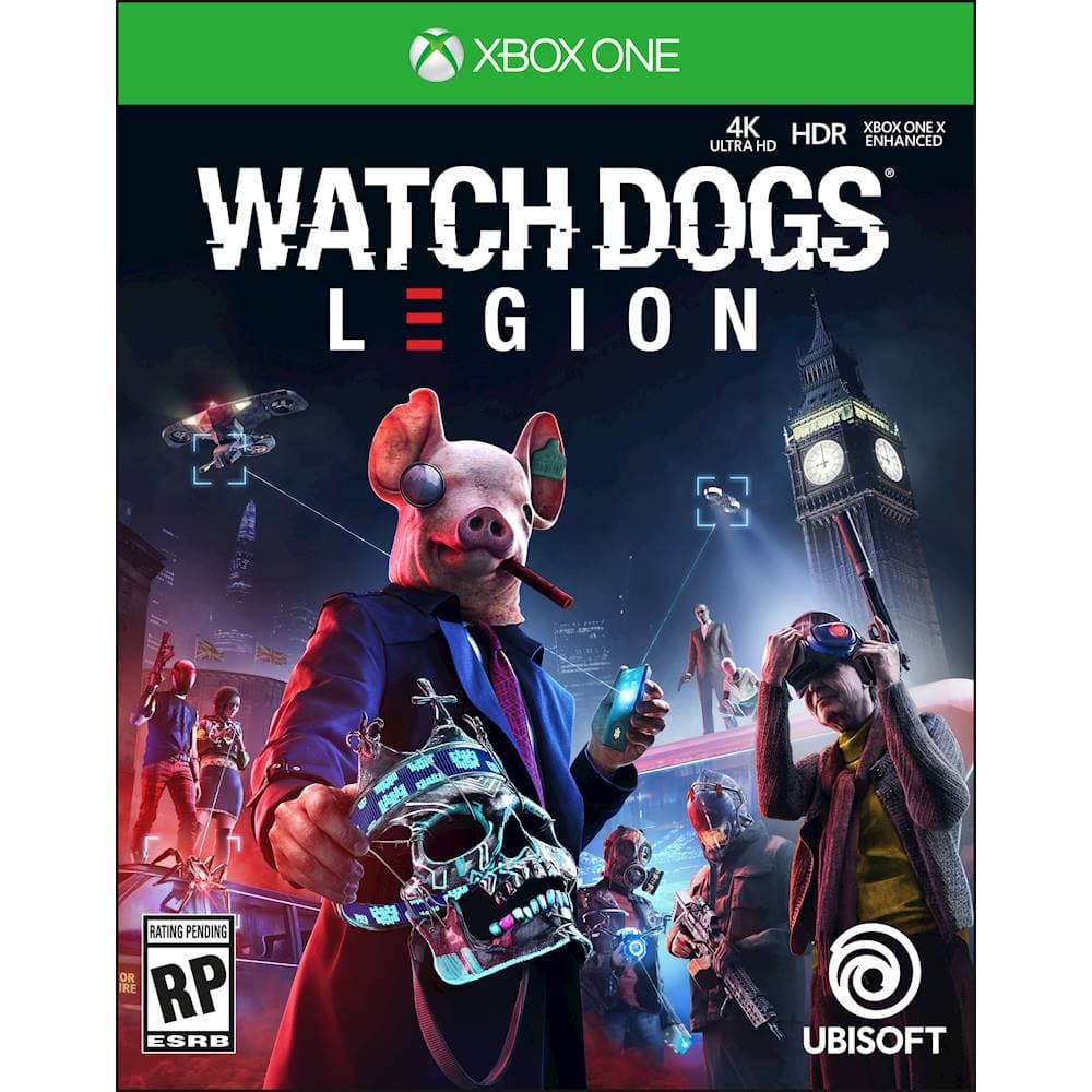 watch dogs xbox one x