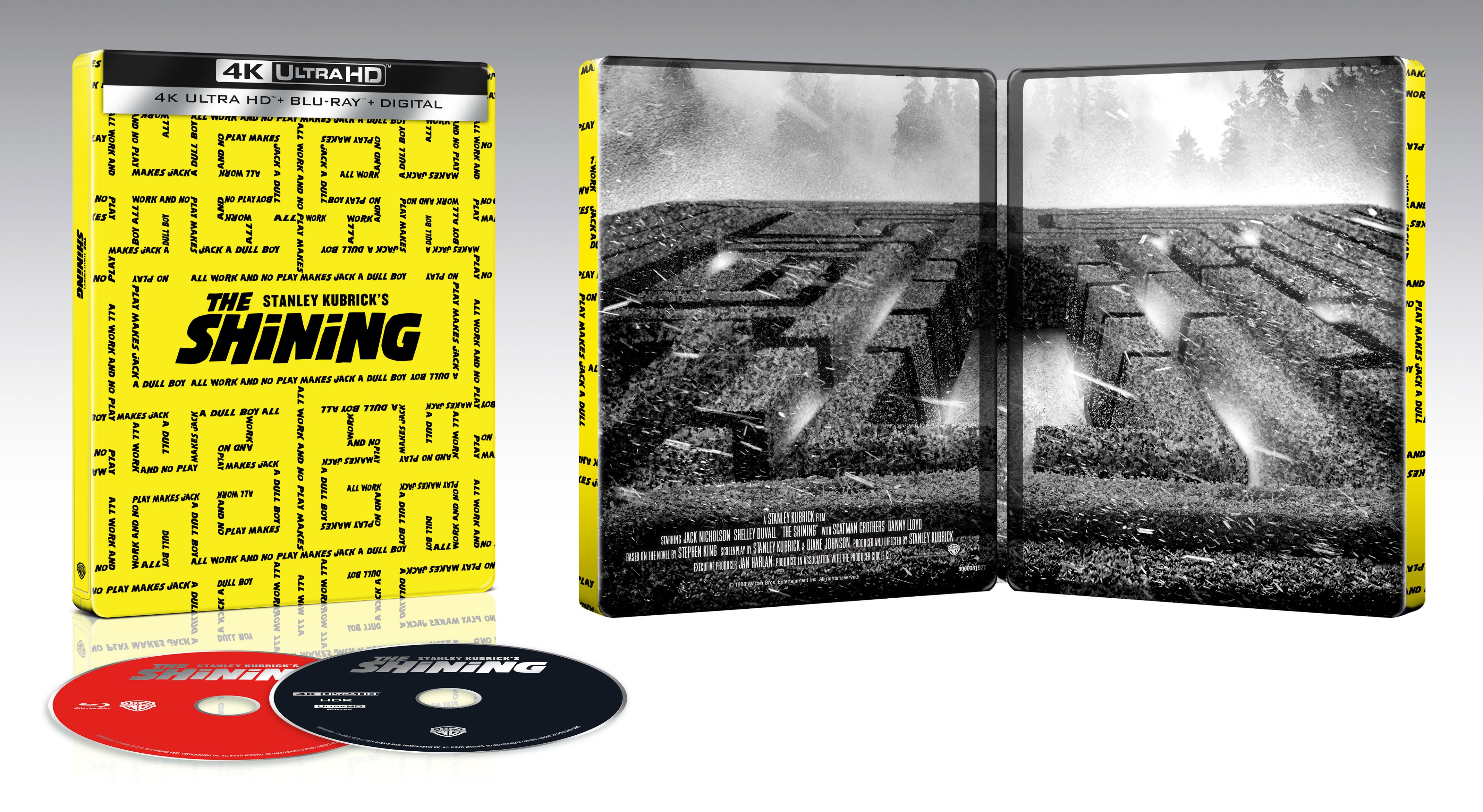 Best Buy: The Shining [SteelBook] [Includes Digital Copy] [4K Ultra HD Blu- ray/Blu-ray] [Only @ Best Buy] [1980]