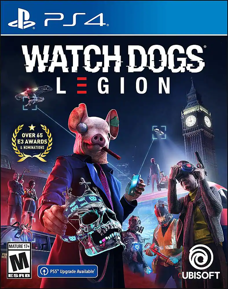 Front. Ubisoft - Watch Dogs: Legion. - M (Mature 17+)