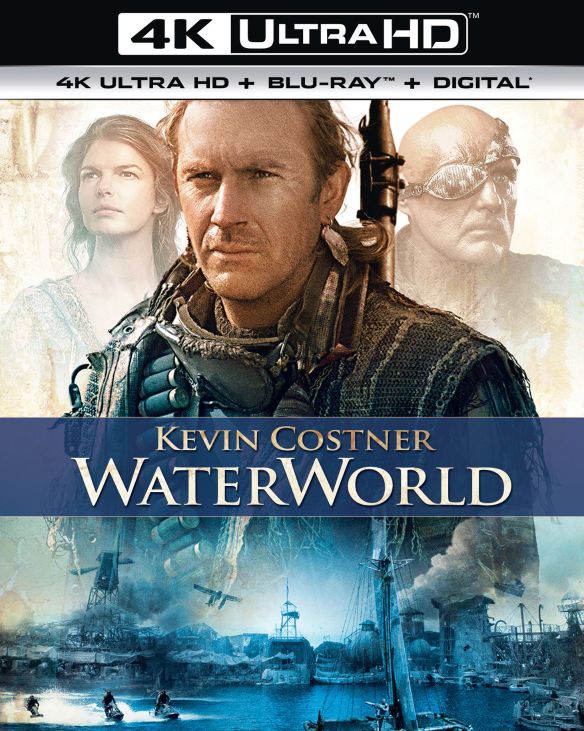 Waterworld [Includes Digital Copy] [4K Ultra HD Blu-ray/Blu-ray] [1995] was $22.99 now $17.99 (22.0% off)