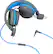 Alt View 11. JLab - Neon On-Ear Headphones - Blue/Graphite.