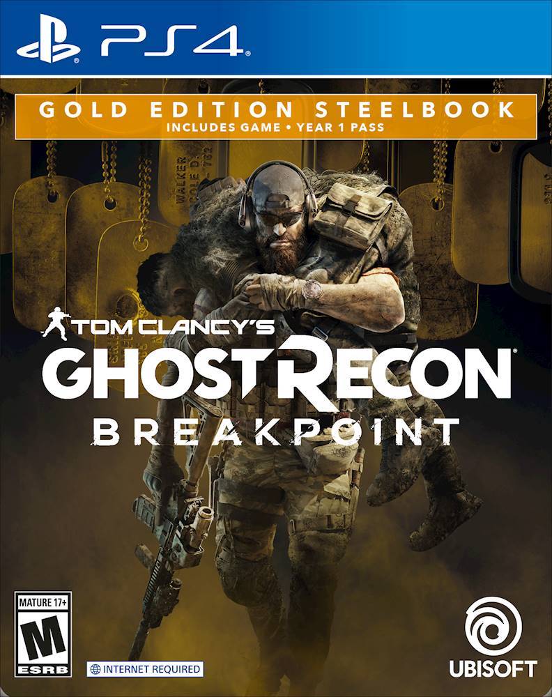Tom Clancy S Ghost Recon Breakpoint Gold Edition Steelbook Playstation 4 Playstation 5 Ubp Best Buy