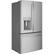 Angle. GE - 22.2 Cu. Ft. French Door Counter-Depth Refrigerator.