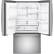 Alt View 2. GE - 22.2 Cu. Ft. French Door Counter-Depth Refrigerator.