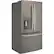 Angle. GE - 22.2 Cu. Ft. French Door Counter-Depth Refrigerator.