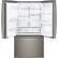 Alt View 2. GE - 22.2 Cu. Ft. French Door Counter-Depth Refrigerator.