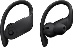Beats by Dr. Dre - Geek Squad Certified Refurbished Powerbeats Pro Totally Wireless Earphones - Black - Angle_Zoom