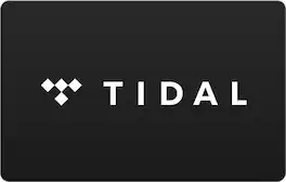 TIDAL - $60 Gift Card