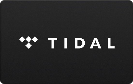 Front. TIDAL - $60 Gift Card.
