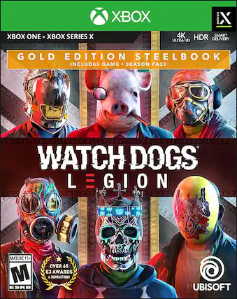 Front. Ubisoft - Watch Dogs: Legion. - M (Mature 17+)