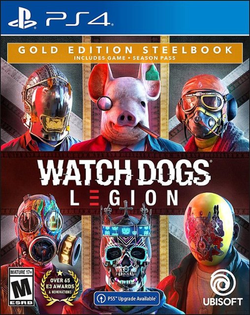 Watch Dogs: Legion Edition SteelBook PlayStation 4, UBP30522230 - Best Buy
